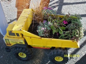 Toy-truck-planter