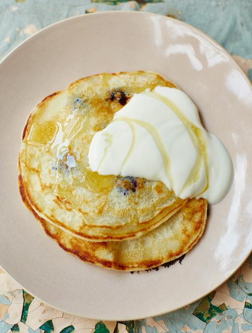 blueberry pancakes Jamie oliver