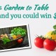 Espoma Garden to Table