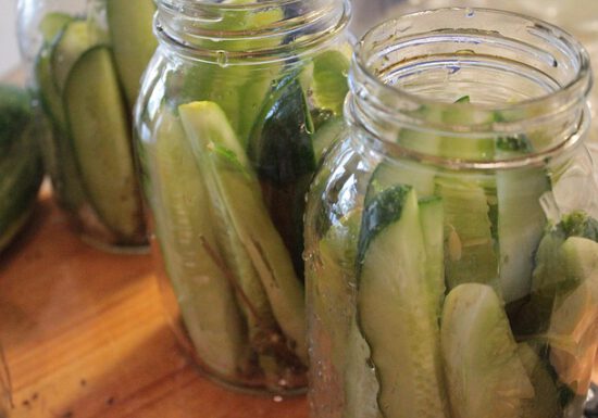 canning fall gardening