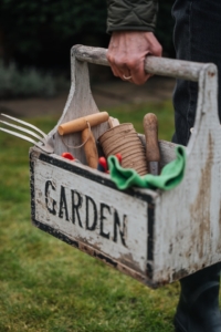old garden tools