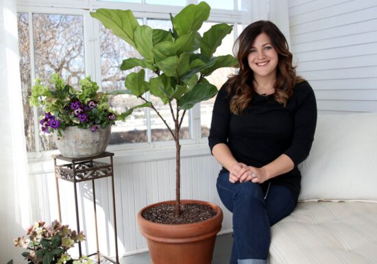 Laura from Garden Answer with house plants