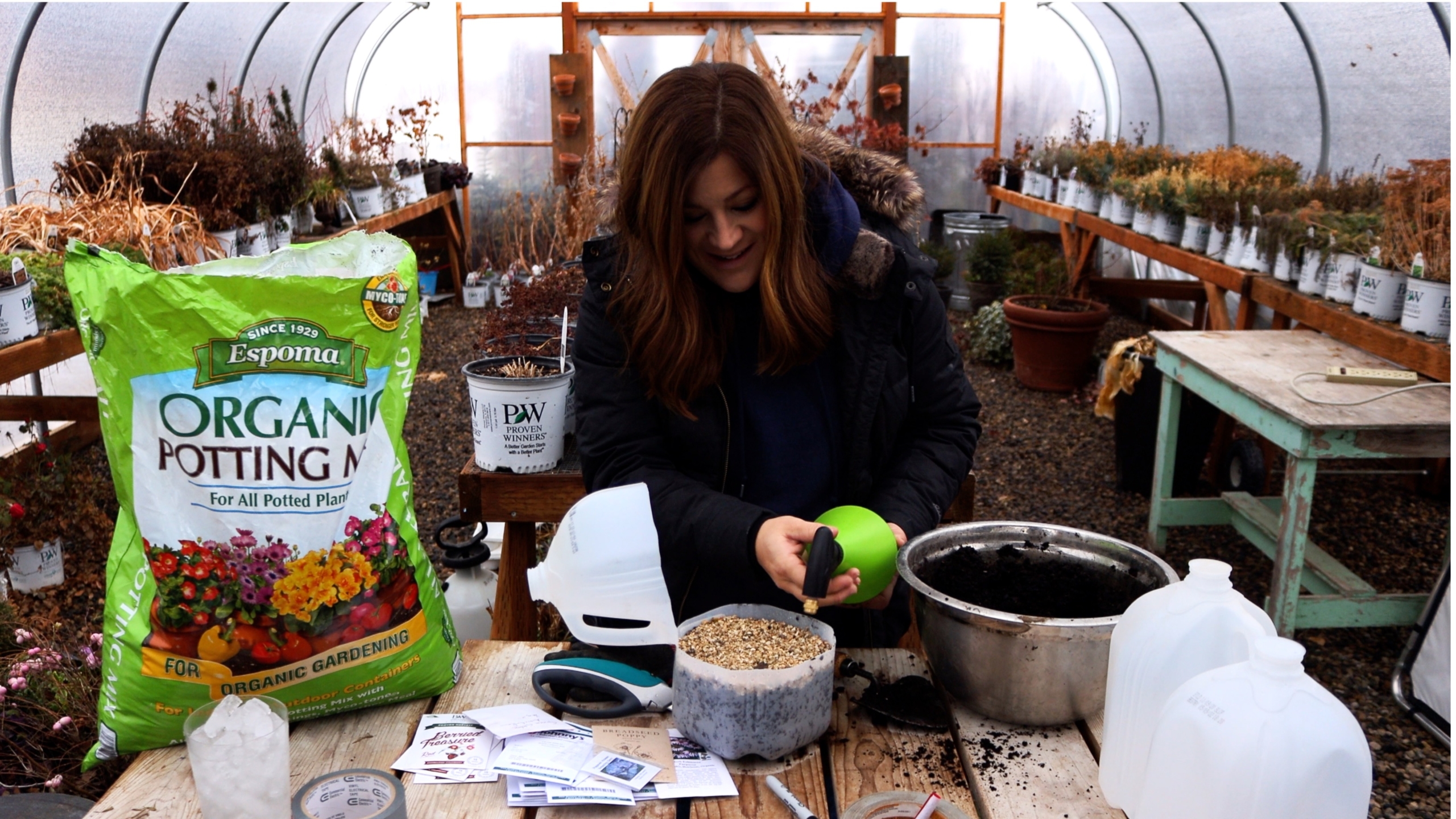 Video Winter Seed Sowing with Garden Answer Espoma