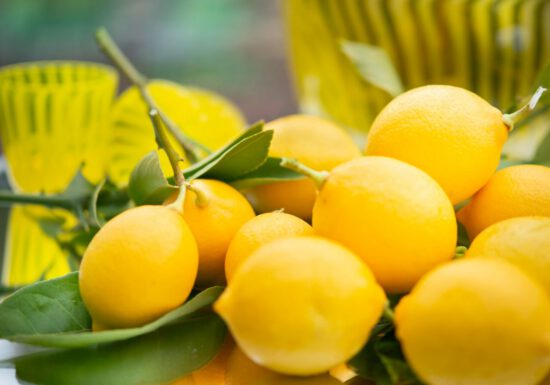 lemons, organic