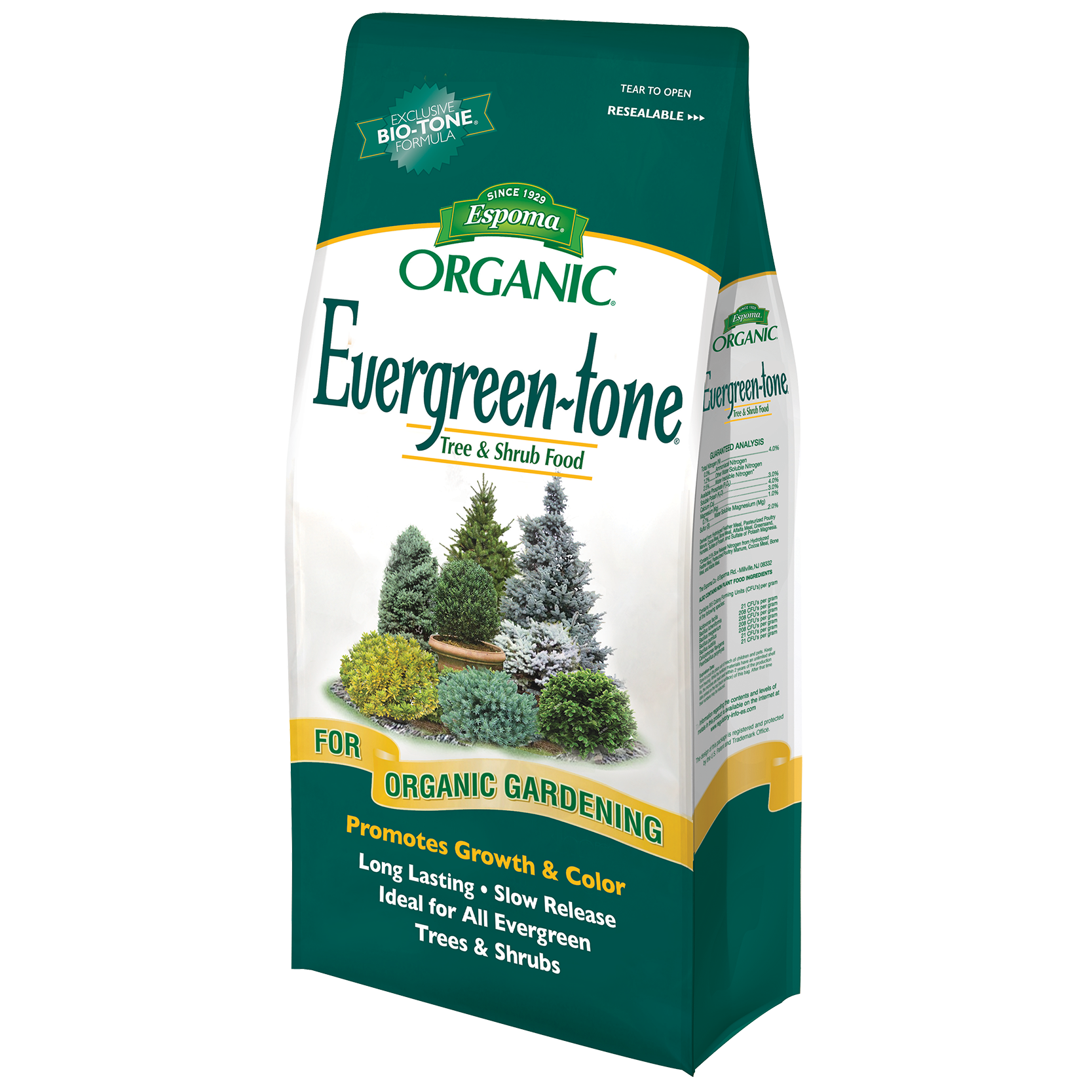 Espoma Organic Evergreentone Organic Fertilizer Espoma