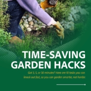 Time saving garden hacks