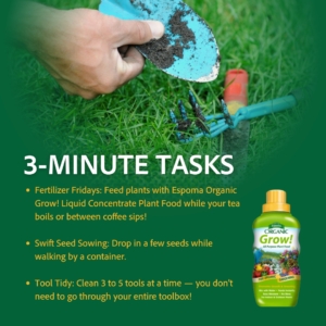 3 minute tasks