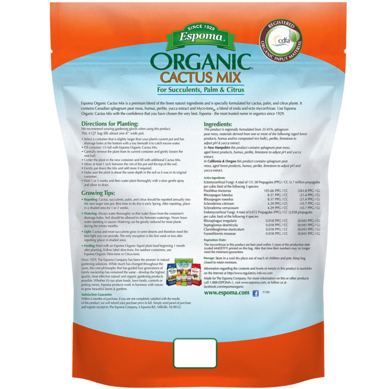 Cactus Mix - Espoma Organic