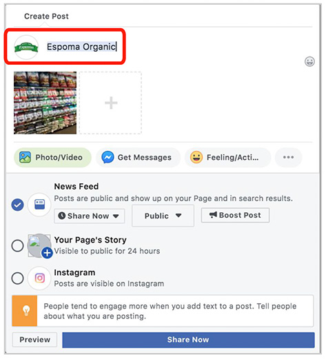Step 2 - Share Now