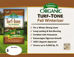 #13 Turf-Tone Fall Winterizer Pallet Sign
