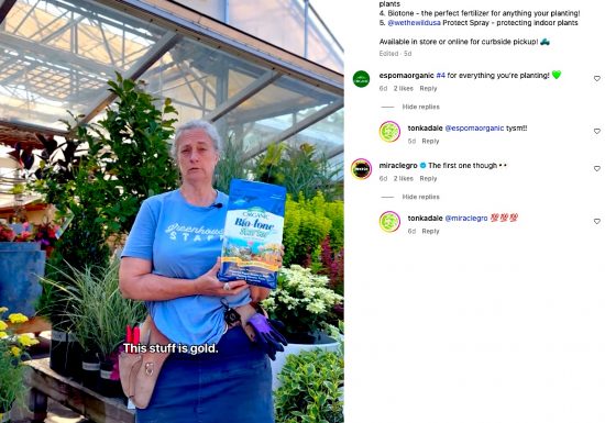 Tonkadale Greenhouse - social post