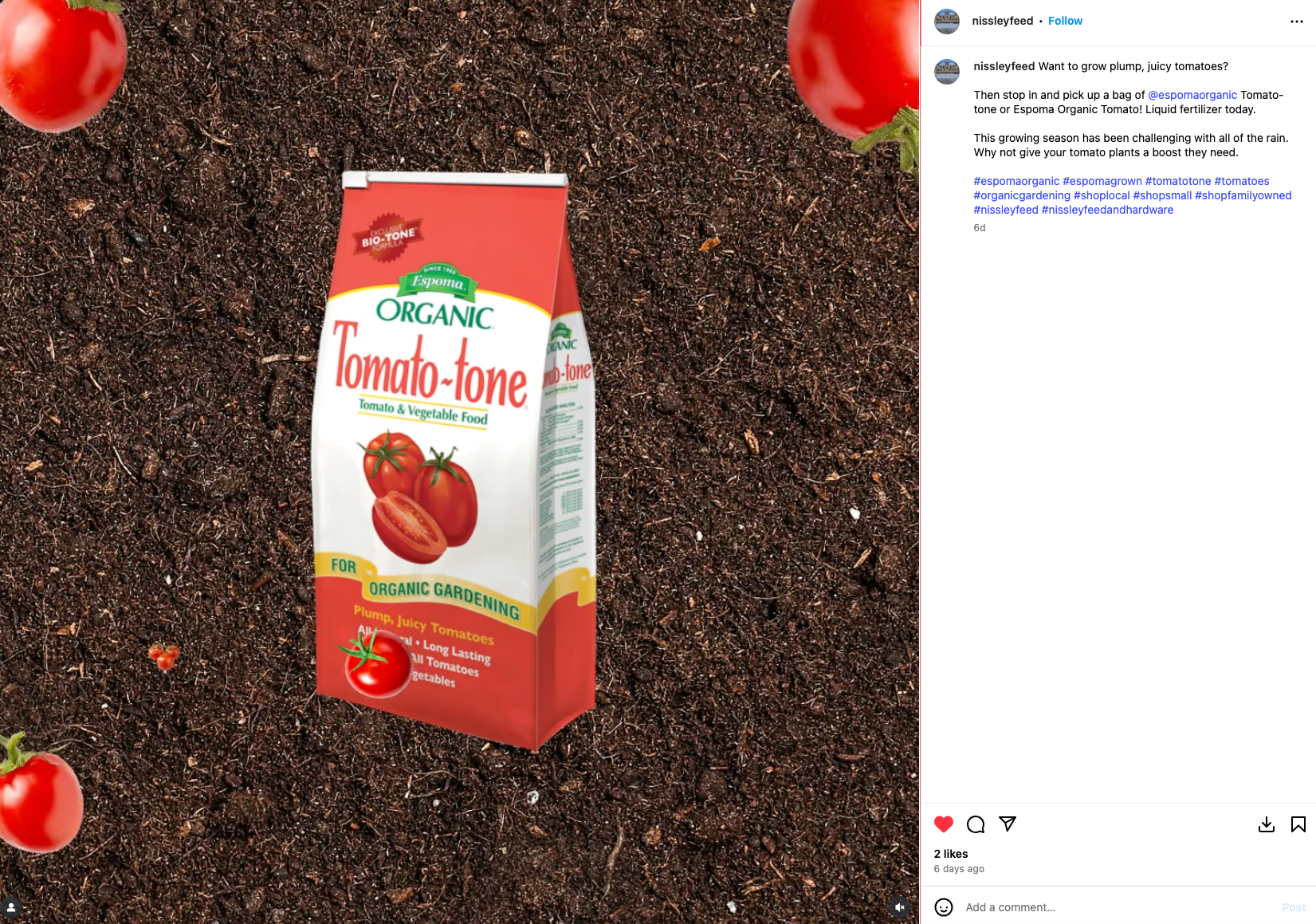 nissleyfeed social post